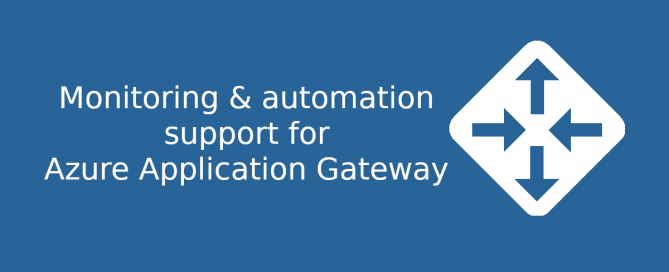 Azure Application Gateway support